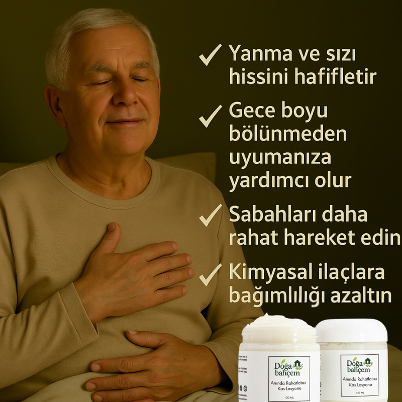 Anında Rahatlatıcı Kas Losyonu